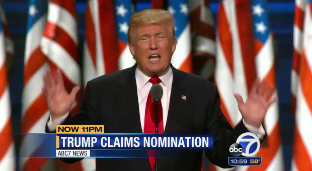 Trump Claims Nomination
